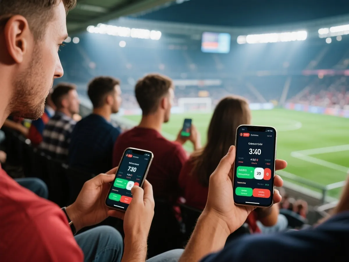 比分直播使用情境示意圖